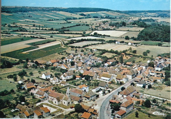 Vu aérienne Bourg