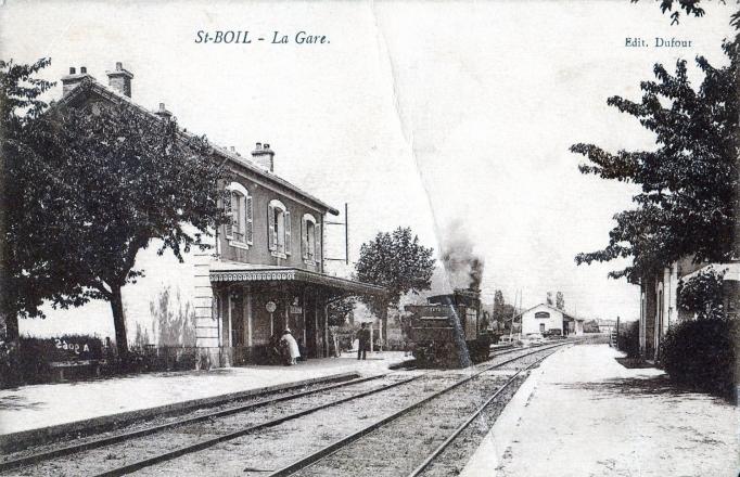 Autrefois Gare de St Boil