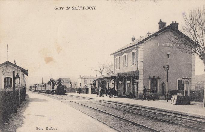 Autrefois Gare de St Boil